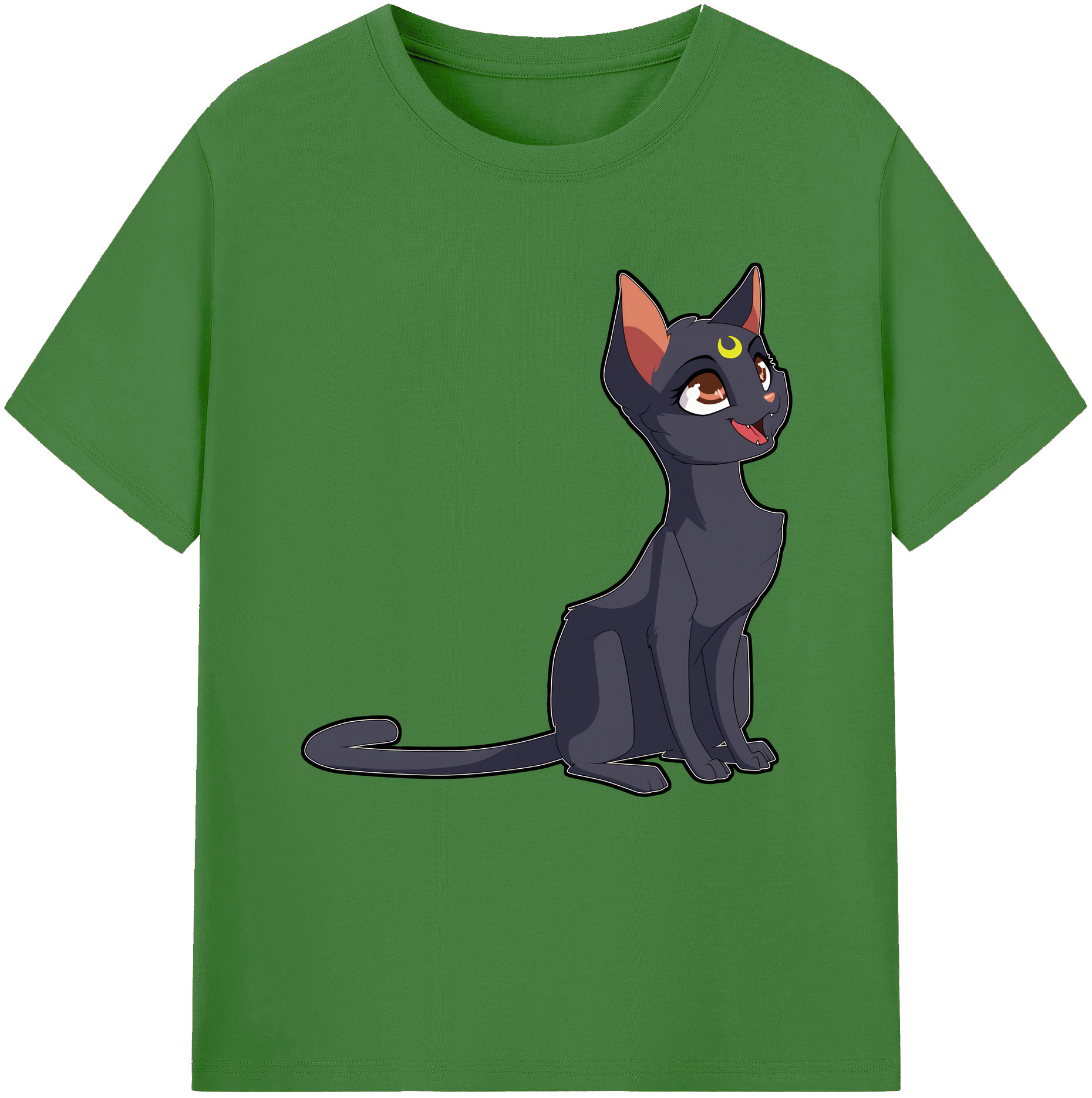 （画像用） 美少女戦士セーラームーン Sailor Moon レディースカジュアルプリントTシャツ（綿100％）